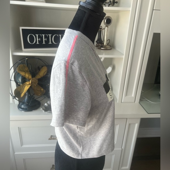 ADIDAS X STELLA MCCARTNEY Grey T-shirt Women’s size Large - Picture 3 of 10